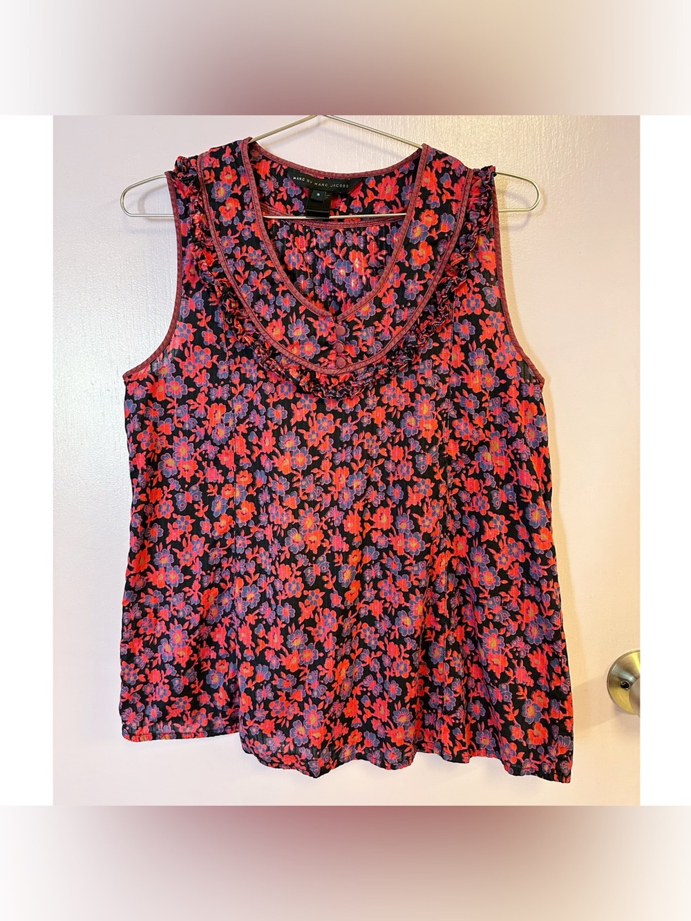 Marc Jacob Floral Top Size S